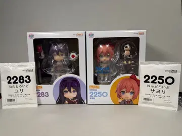 두근두근 문예부 2283 유리 2250 사요리 넨도로이드 세트 특전 포함