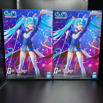 하츠네 미쿠 BANPRESTO EVOLVE 피규어 2점 세트 묶음 판매