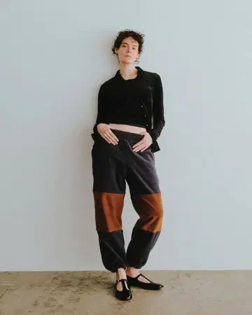 onit RECYCLING FLEECE BICOLOR PANTS