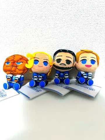 판타스틱4 &you 마스코트 봉제 인형 전4종 세트