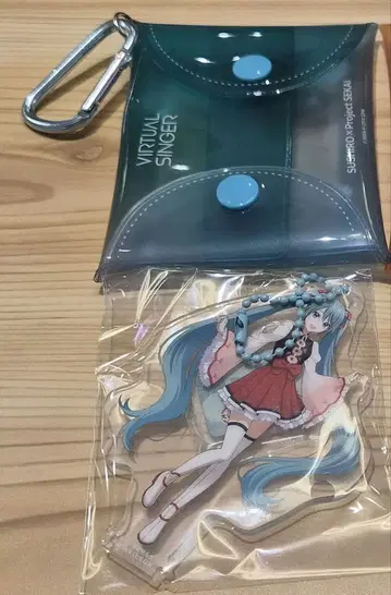 스시로 프로세카 콜라보 멀티 파우치 하츠네 미쿠