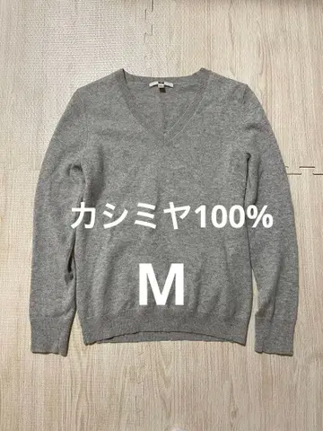 유니클로 캐시미어 100% M 니트