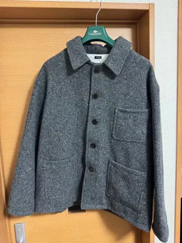 LES SIX 그레이 자켓 커버올