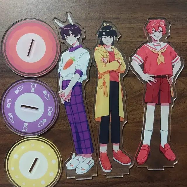 잠뜰 뜰팁 아크릴 스탠드 수현님,각별님,라더님 일괄 양도 판매