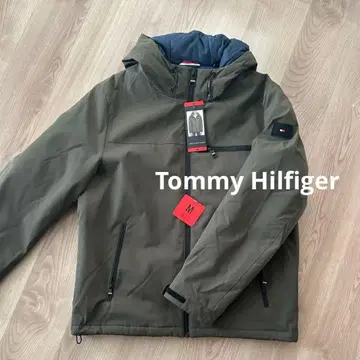 TOMMY HILFIGER 충전솜 다운 자켓 올리브 M