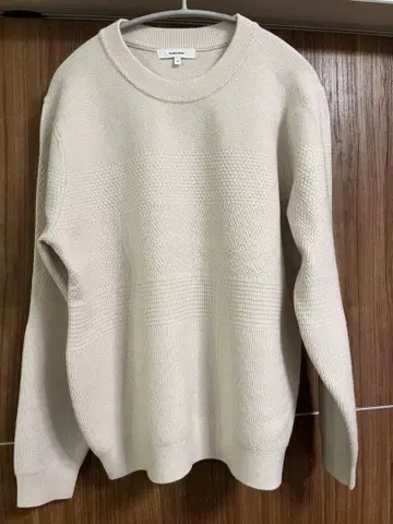 [새상품] GLOBAL WORK 멜티 짜임 절개 풀오버 S사이즈