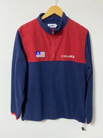 XLARGE 하프 지퍼 플리스 L
