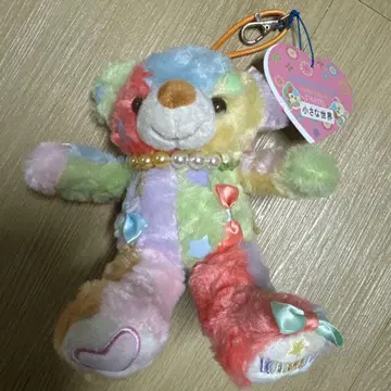 컬러풀 곰 모양 봉제 인형