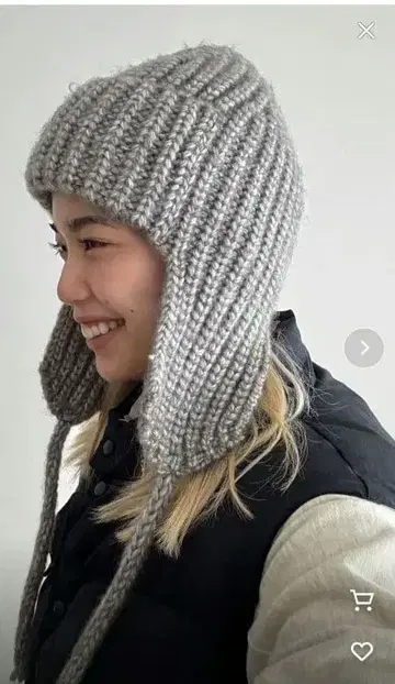 캐널진 니트 캡