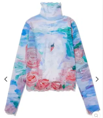 poppy 스완 시스루 상의