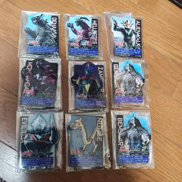 제일복권 괴수초대전 vol.2 E상 ACLLECT 아크렉트 9점 세트