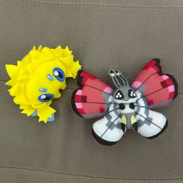 인형 배지 BUG OUT! 비비욘 바추르 포켓몬