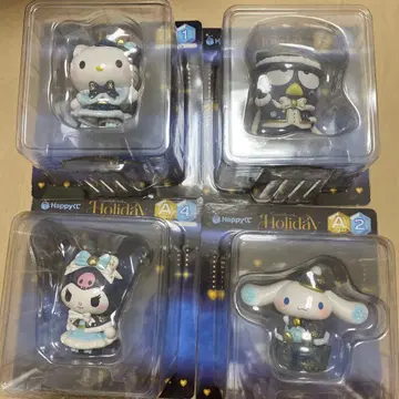 산리오 해피 복권 헬로키티 시나몬 롤 쿠로미 바츠마루 A상