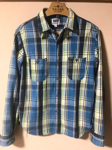 Pherrow's 페로우즈 헤비 플란넬 셔츠 체크 긴팔