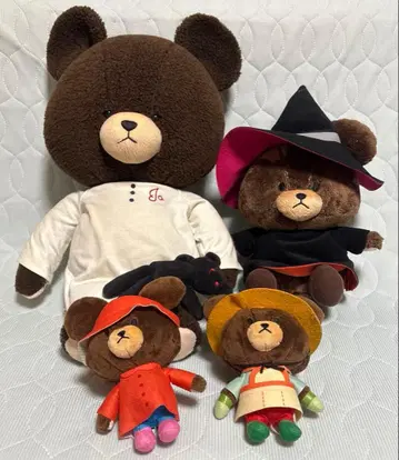 [ 한정판 SALE ] 곰돌이 재키 봉제 인형 묶음 판매