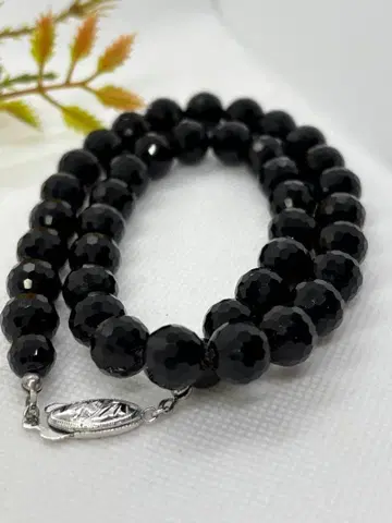 블랙 오닉스 목걸이