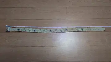 HTC 스터드 벨트 흰색 화이트 36인치