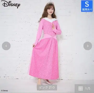 시마무라 치하루 콜라보 디즈니 프린세스 오로라 룸웨어 M 사이즈