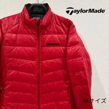 TaylorMade 테일러메이드 레드 다운 자켓 M 사이즈 빨간색