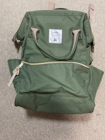 새상품 미사용 anello 아네로 올리브 그린 럭색/백팩