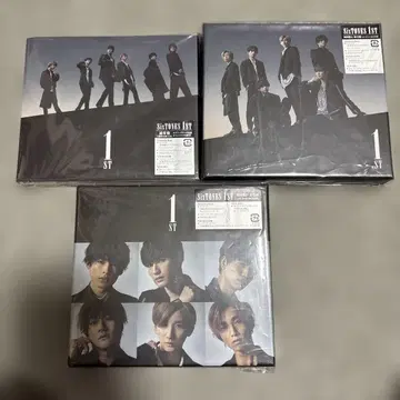 SixTONES 1ST 앨범 3형태 세트