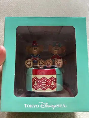 더피 크리스마스 피규어 소품함 새상품