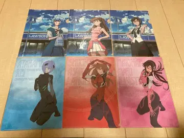 에반게리온 클리어 파일 6종 미개봉