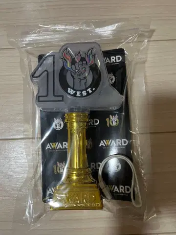 WEST. 10th Anniversary LIVE AWARD 응원봉