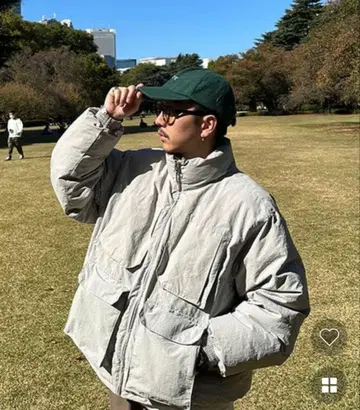 nugu 멀티 포켓 다운 자켓