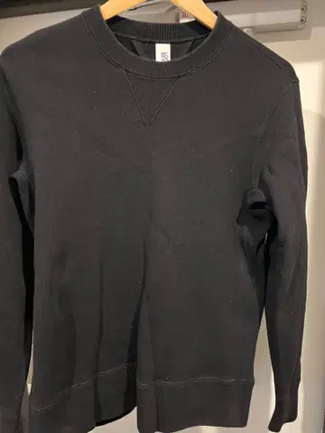 루프 휠러 빔즈 별주 맨투맨 블랙 L