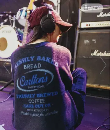 MODE NORM CORE 미니 페더 자카드 풀오버