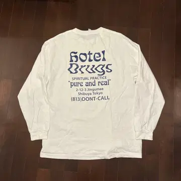 [ XL ] BEDWIN X HOTEL DRUGS 호텔드래그스 롱T