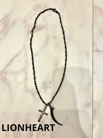 LIONHEART 남성용 목걸이 더블 참