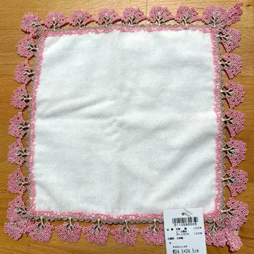 치카자와 레이스 타월 손수건 벚꽃길