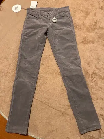 Lee SUPER CORD JEGGINGS 그레이 M