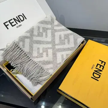 그레이 로고 머플러*.