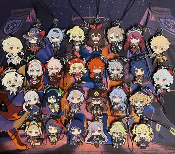 원신 러버 스트랩 묶음 판매 [ 28종류 ]