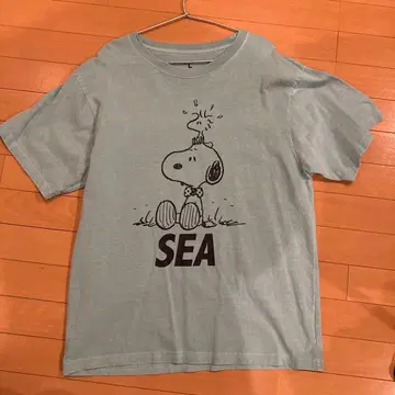 WIND AND SEA x PEANUTS T셔츠 L사이즈