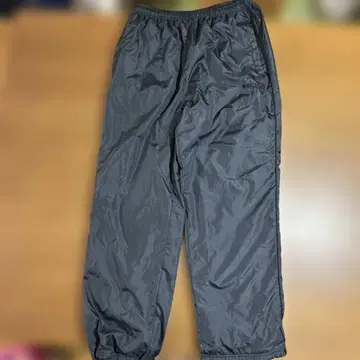 블랙 나일론 이지 팬츠 저지