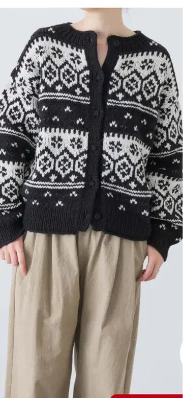 카구레 페루 노르딕 가디건