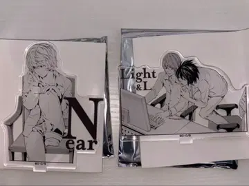 데스노트전 아크릴 스탠드 컬렉션 월 L 니아 캔뱃지 복권