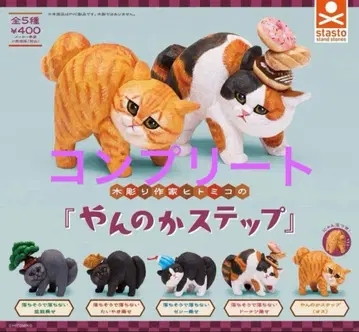 목조 작가 히토미코의 [얀노카 스텝] 전 5종 세트