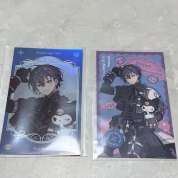 니지산지 Dytica 산리오 코야나기 로우 사진풍 카드 폴라로이드 레어