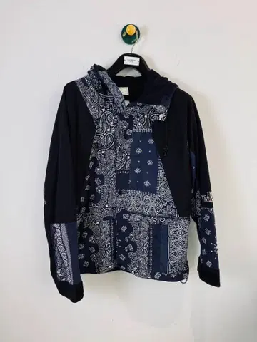 Readymade 반다나 패턴 후드티*