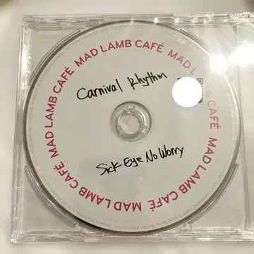 SEKAI NO OWARI MAD LAMB CAFE 특제 코스터