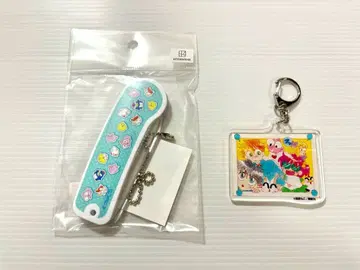 금붕어 주의보! 접이식 빗 + 집합 아크릴 키링