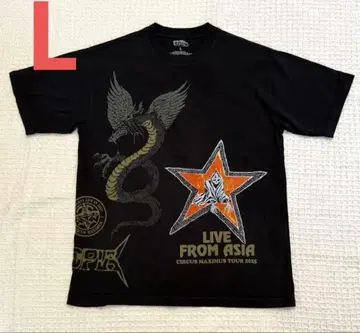 새상품 TRAVIS SCOTT 투어 2025 T셔츠 트래비스 스캇 L