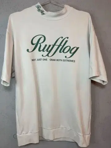 RUFFLOG 라프로그 WARM R 로고 MOCK NECK