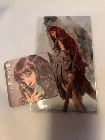 12왕국기 샹테 티켓 홀더 코스터 1매 포함 유즈카 빛 새상품