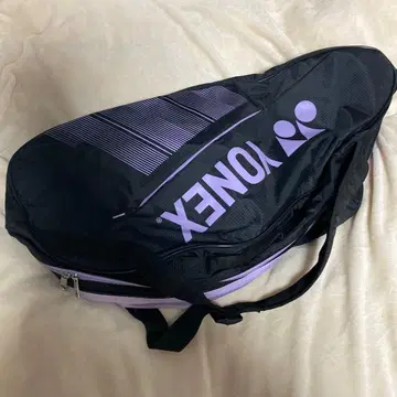 YONEX 라켓 백 블랙/보라색